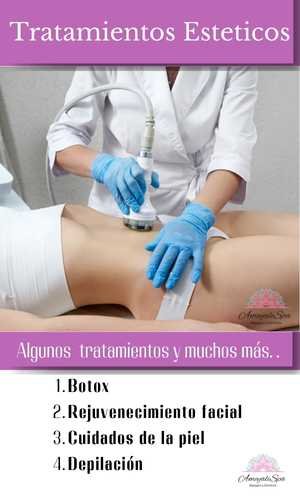 TRATAMIENTOS ESTETICOS EN INICIO
